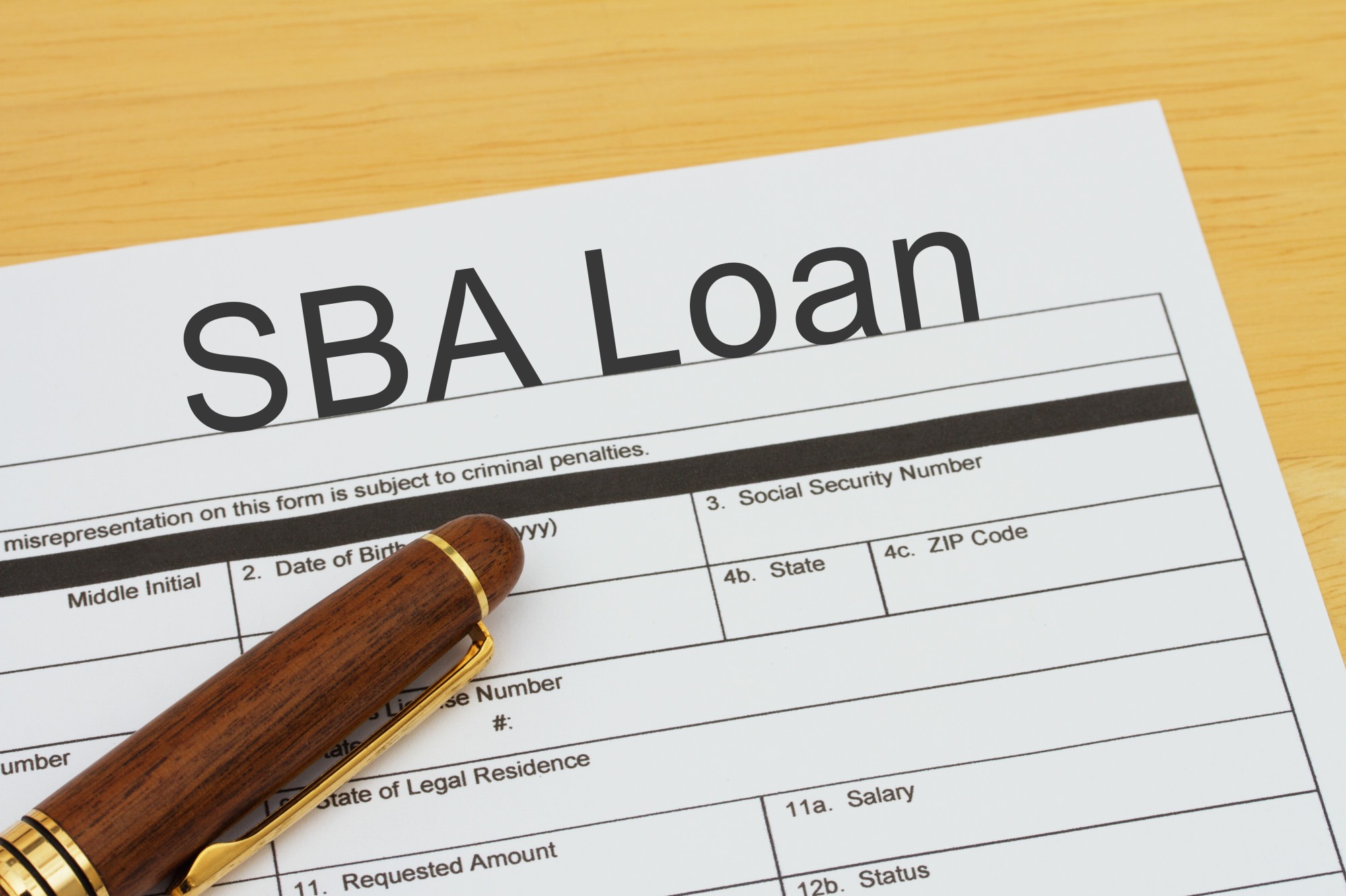 sba financing programs